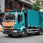 Camion de collecte de déchets
